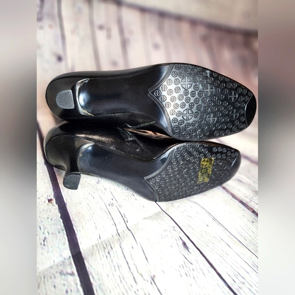 Smalto Black Mid-calf ruched boots, Size 38, Black - Picture 7 of 17